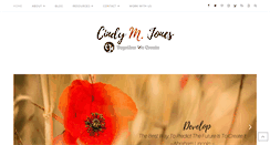 Desktop Screenshot of cindymjones.com